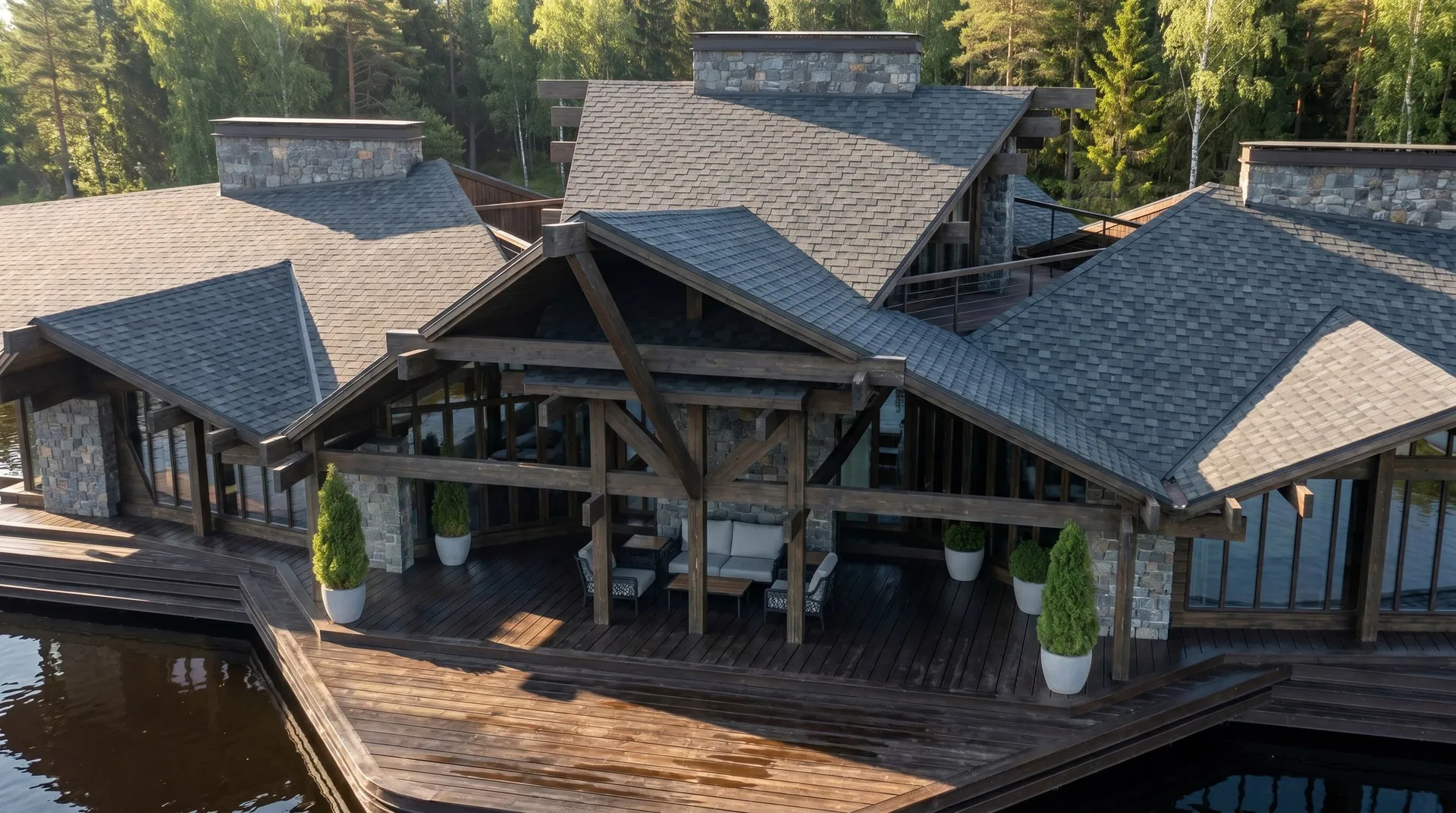 House Boat in the Style of a Chalet gallery image 2.3