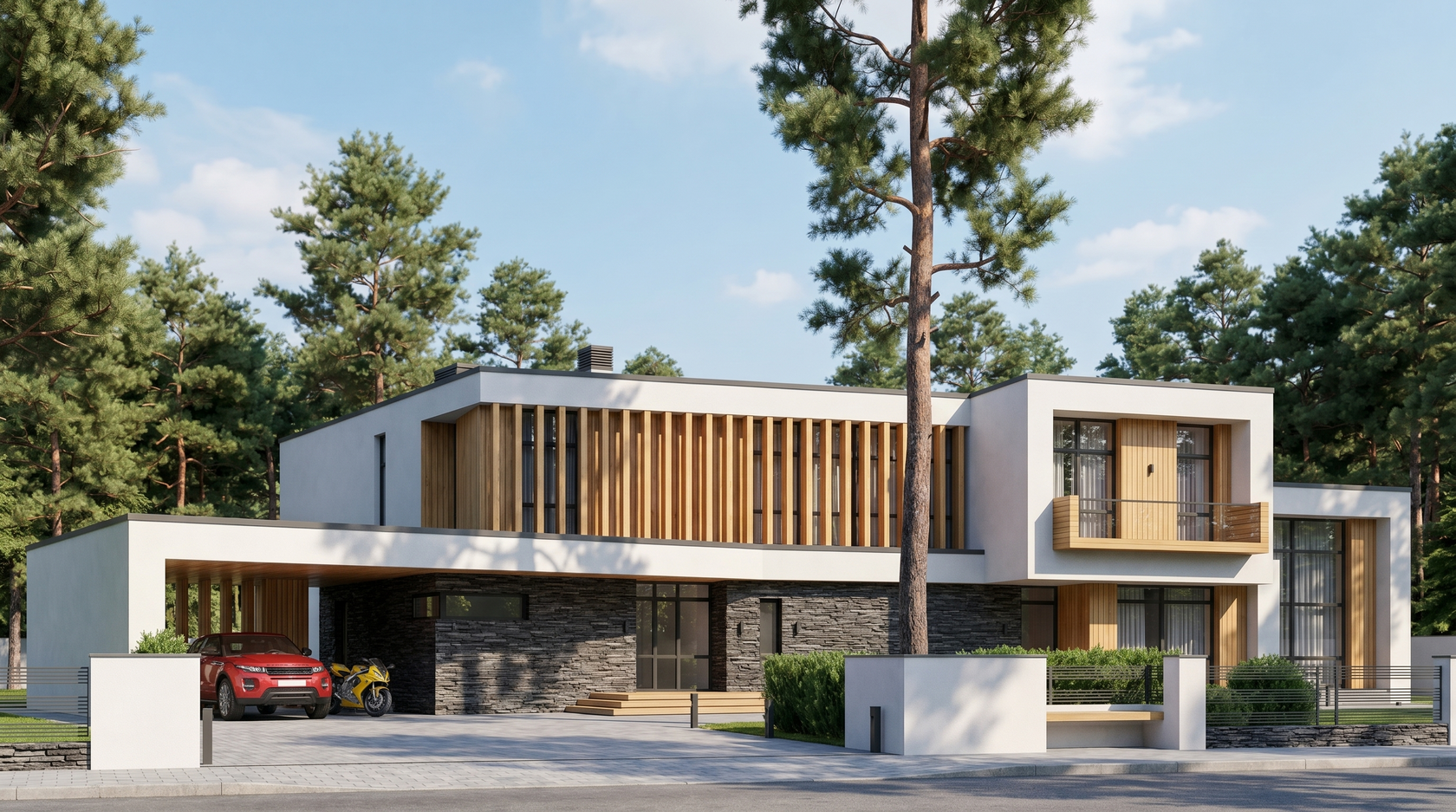Modern High-Tech Individual House gallery image 3.1
