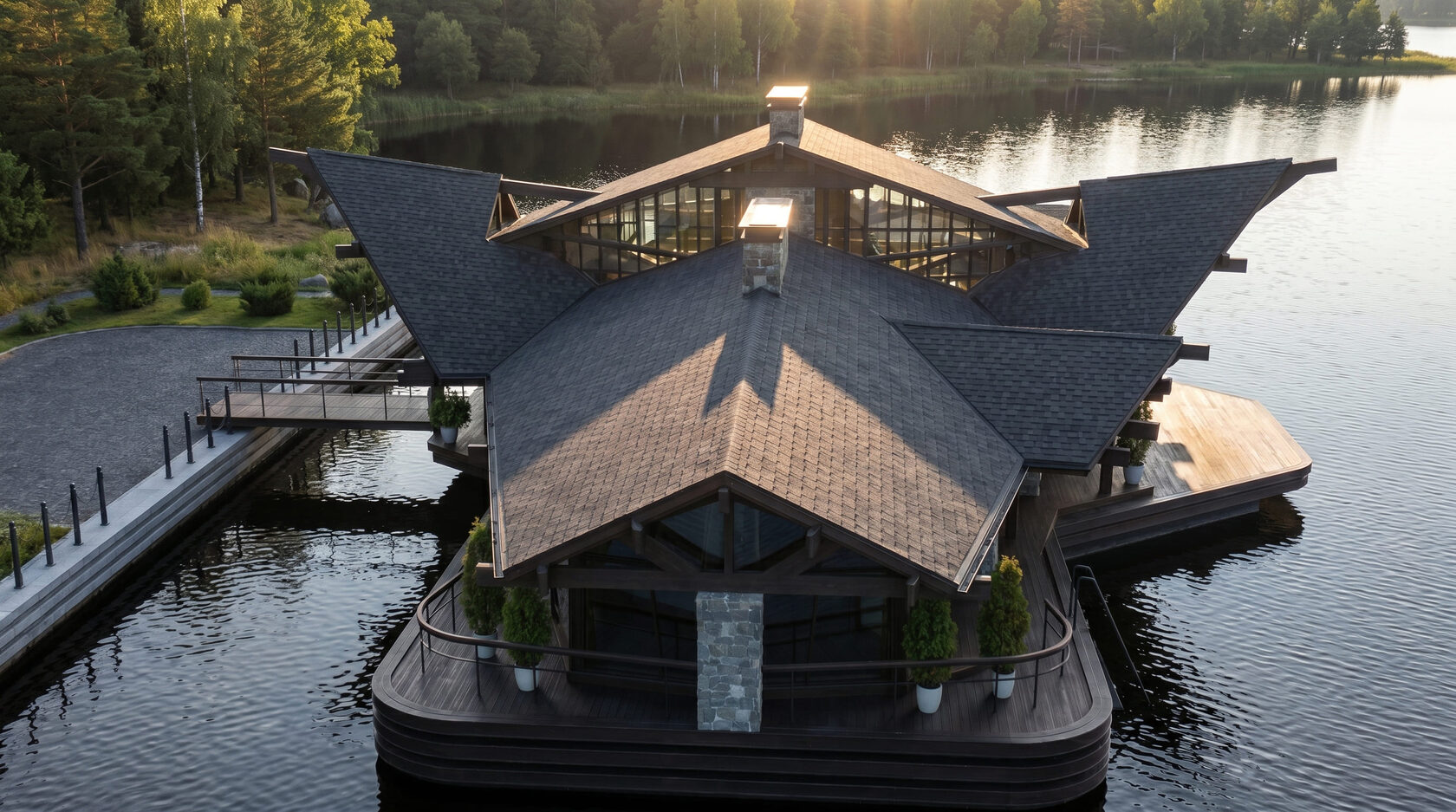 House Boat in the Style of a Chalet gallery image 4.1